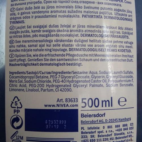 Nivea Love Waves, Żel pod prysznic - opinie | zdjęcie do recenzji od MoniaPasi - 2