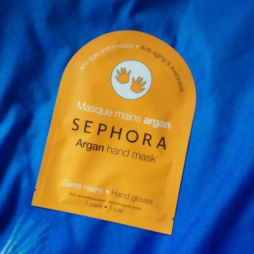 Sephora Argan, Hand Mask (Maseczka do dłoni z olejkiem arganowym) - opinie | zdjęcie do recenzji od MoniaPasi - 1