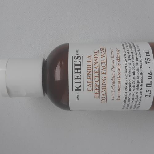 Kiehl's Calendula Deep Cleansing Foaming Face Wash (Nagietkowy głęboko oczyszczający żel do mycia twarzy) - opinie | zdjęcie do recenzji od AgataLewandowska