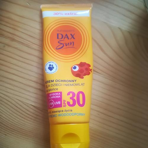 Dax Sun Krem ochronny dla dzieci i niemowląt na słońce SPF 30 (wysoka ochrona) - opinie | zdjęcie do recenzji od ewelina_evika - 2