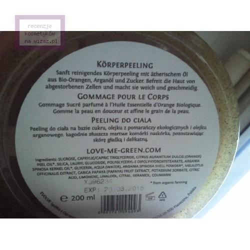 Love Me Green Organic Energising Body Scrub (Organiczny energetyzujący scrub - peeling do ciała) - opinie | zdjęcie do recenzji od eef345cd0671026782d474d4094769bf0c541a80_5e38b41cd8d51 - 2