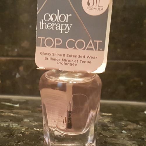 Sally Hansen Color Therapy, Top Coat (Lakier nawierzchniowy) - opinie | zdjęcie do recenzji od Iwona_C