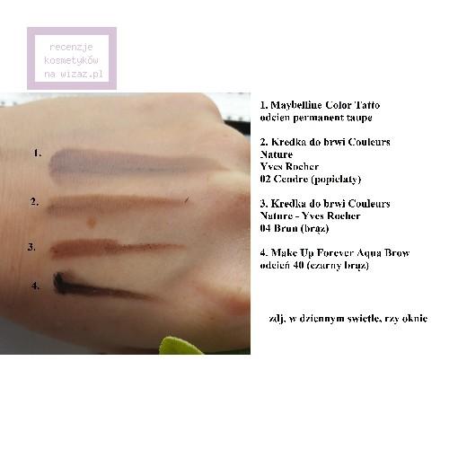 Yves Rocher Couleurs Nature, Crayon Sourcils [Eyebrow Pencil] (Kredka do korekty brwi) - opinie | zdjęcie do recenzji od Medeste - 1