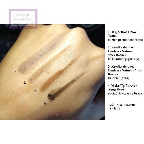 Yves Rocher Couleurs Nature, Crayon Sourcils [Eyebrow Pencil] (Kredka do korekty brwi) - opinie | zdjęcie do recenzji od Medeste - 2