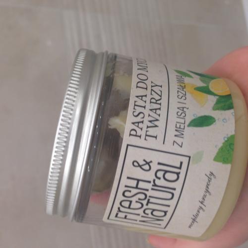 Fresh&Natural Pasta do mycia twarzy z melisą i szałwią - opinie | zdjęcie do recenzji od anna_kosmowska