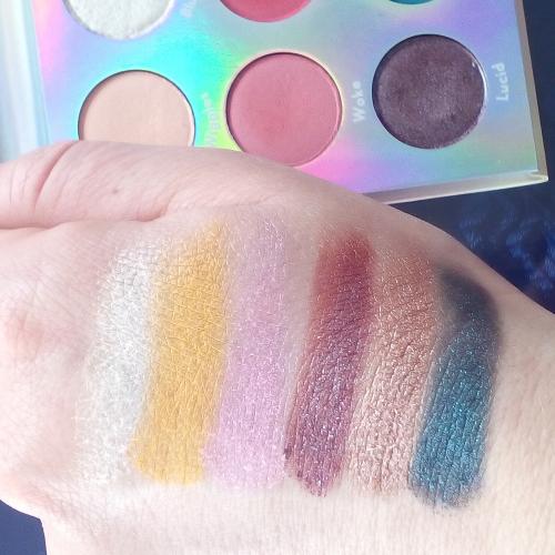 ColourPop Chasing Rainbows, Pressed Powder Shadow Palette (Paleta 15 cieni do powiek) - opinie | zdjęcie do recenzji od bbozenka - 3