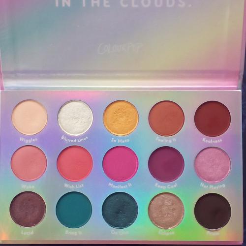 ColourPop Chasing Rainbows, Pressed Powder Shadow Palette (Paleta 15 cieni do powiek) - opinie | zdjęcie do recenzji od bbozenka - 4