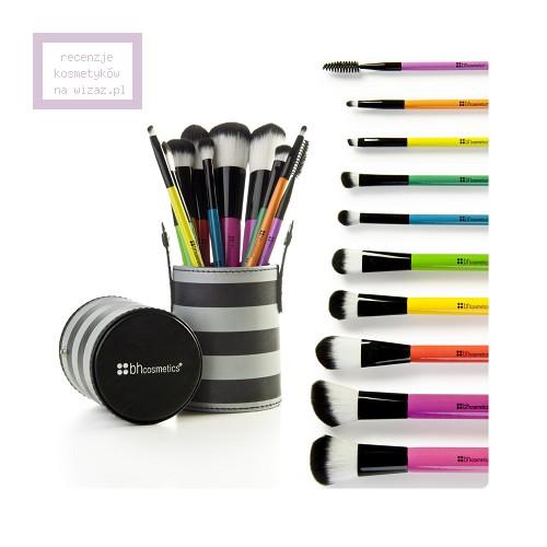 BH Cosmetics 10 pc Pop Art Brush Set (Zestaw 10 pędzli etui w paski) - opinie | zdjęcie do recenzji od gocha_s - 3