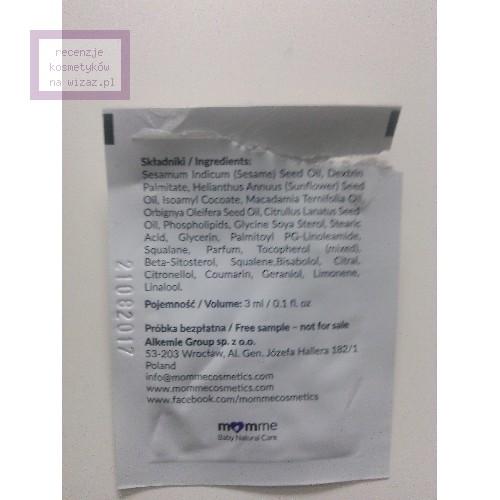 MomMe Aksamitna oliwka pielęgnacyjna - opinie | zdjęcie do recenzji od malnad - 3