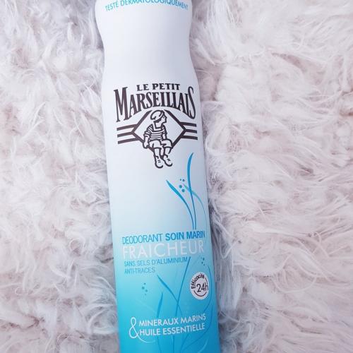 Le Petit Marseillais Fraicheur, Deodorant Soin Marin (Minerały morskie & olejek z szałwii, Delikatny dezodorant pielęgnujący) - opinie | zdjęcie do recenzji od haniulek2