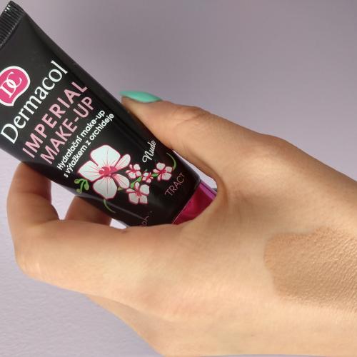 Dermacol Imperial Make - Up (Podkład z wyciągiem z orchidei) - opinie | zdjęcie do recenzji od Lukrowaneciastko