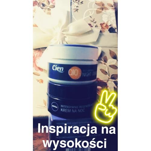 Cien Q10,  Anti - Wrinkle Night Cream (Przeciwzmarszczkowy krem do twarzy na noc) - opinie | zdjęcie do recenzji od szminka2010