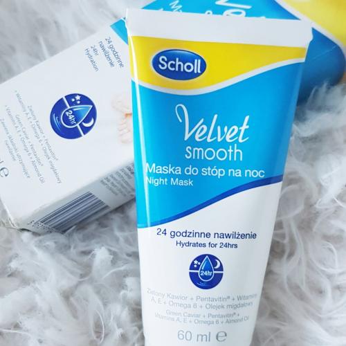 Scholl Velvet Smooth, Night Mask (Maska do stóp na noc) - opinie | zdjęcie do recenzji od haniulek2
