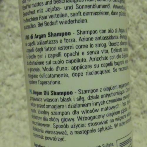 Bioelixire Argan Oil, Shampoo (Szampon do włosów z olejkiem arganowym) - opinie | zdjęcie do recenzji od joannagiovanna