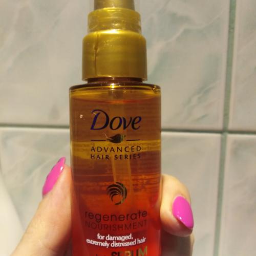 Dove Advanced Hair Series, Regenerate Nourishment (Regenerujące serum w olejku 2w1) - opinie | zdjęcie do recenzji od klaudia_socha