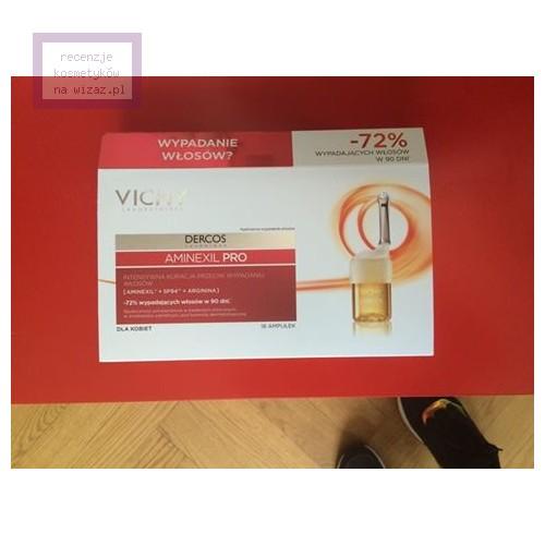 Vichy Dercos Aminexil Pro (Kuracja przeciw wypadaniu włosów o potrójnym działaniu dla kobiet (stara wersja)) - opinie | zdjęcie do recenzji od MyaMK - 3