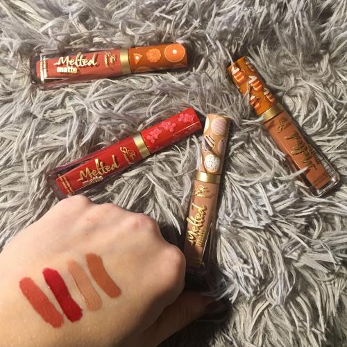 Too Faced The Sweet Smell of Christmas, Melted Matte Christmas Set (Świąteczny zestaw pomadek w płynie) - opinie | zdjęcie do recenzji od Czarnah91 - 2