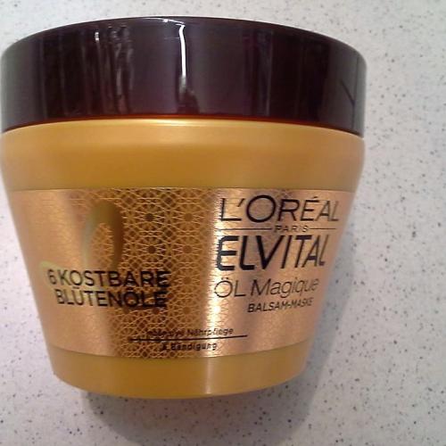 L'Oreal Paris Elseve, Odżywcza maska - balsam 'Magiczna moc olejków' (stara wersja) - opinie | zdjęcie do recenzji od Hizabela