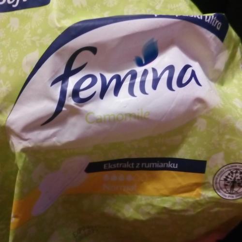 Femina Camomile, Podpaski ultra z ekstraktem z rumianku `Normal` - opinie | zdjęcie do recenzji od silu1996