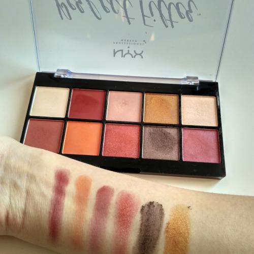 NYX Professional Makeup Perfect Filter, Shadow Palette (Paleta 10 cieni do powiek) - opinie | zdjęcie do recenzji od xanetuSss - 1