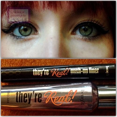 BeneFit They`re Real, Push - Up Liner (Żelowy eyeliner we flamastrze) - opinie | zdjęcie do recenzji od Maninja