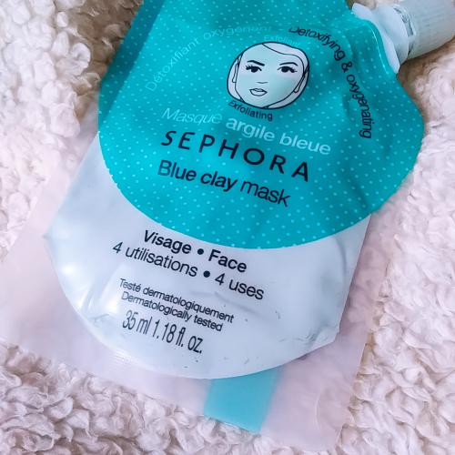 Sephora Blue Clay Mask (Maseczka z niebieskiej glinki) - opinie | zdjęcie do recenzji od FreYa_666