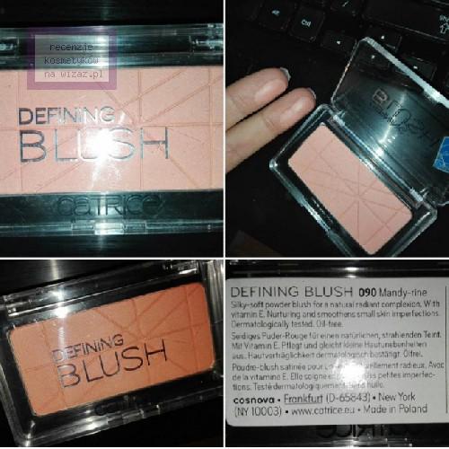 Catrice Defining Blush (Róż do policzków) - opinie | zdjęcie do recenzji od VeleaMakeup