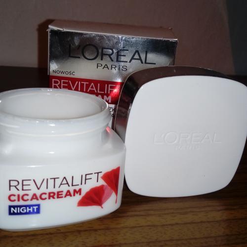 L'Oreal Paris Revitalift Cicacream, Przeciwzmarszczkowy krem odbudowujący na noc - opinie | zdjęcie do recenzji od malutka20123 - 2