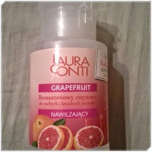 Laura Conti Nail Care, Bezacetonowy zmywacz do suchych i kruchych paznokci nawilżający - opinie | zdjęcie do recenzji od Hizabela