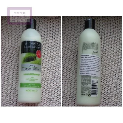 Alberto Balsam Herbal Conditioner Juicy Green Apple (Ziołowa odżywka do włosów z ekstraktem z jabłka i nasion winogron) - opinie | zdjęcie do recenzji od kotkacper