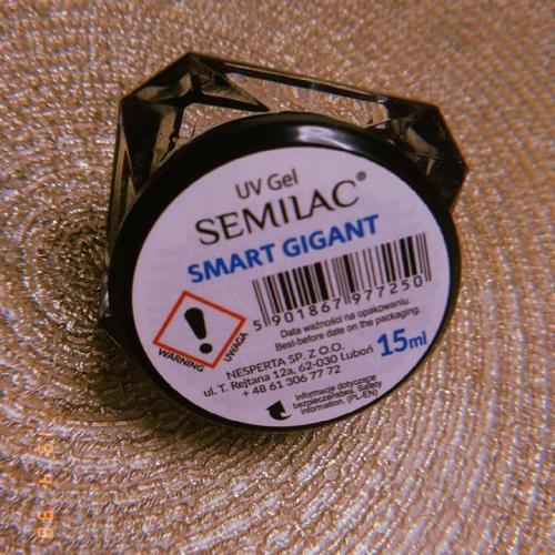 Semilac UV Gel Smart Gigant (Lakier żelowy jednofazowy) - opinie | zdjęcie do recenzji od Rumcykiewicz