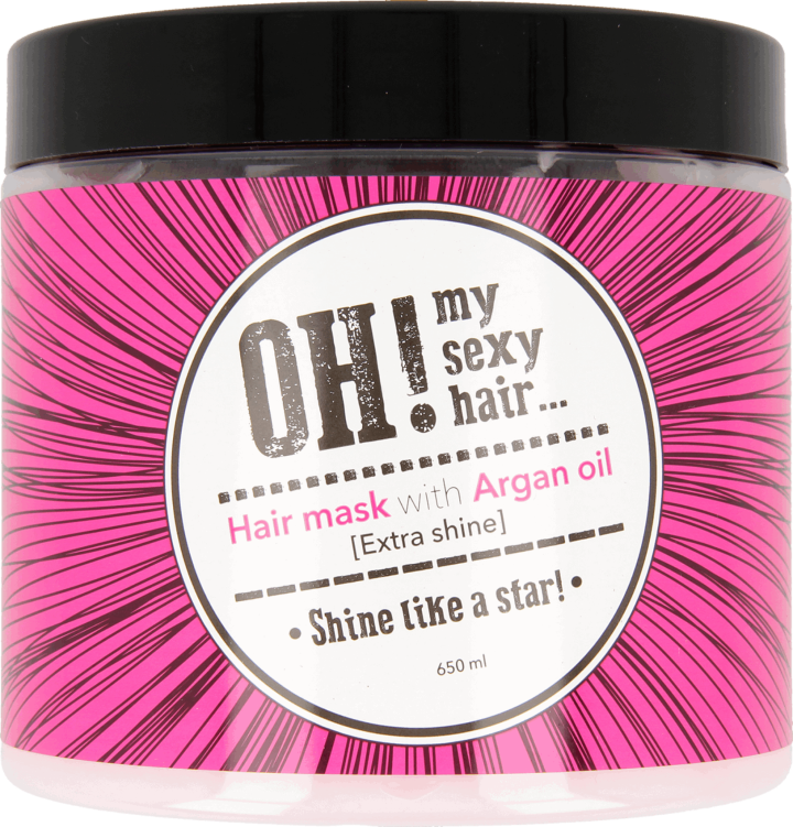 Oh My Sexy Hair Hair Mask With Argan Oil Extra Shine Maska Do Włosów Z Olejkiem Arganowym 9183