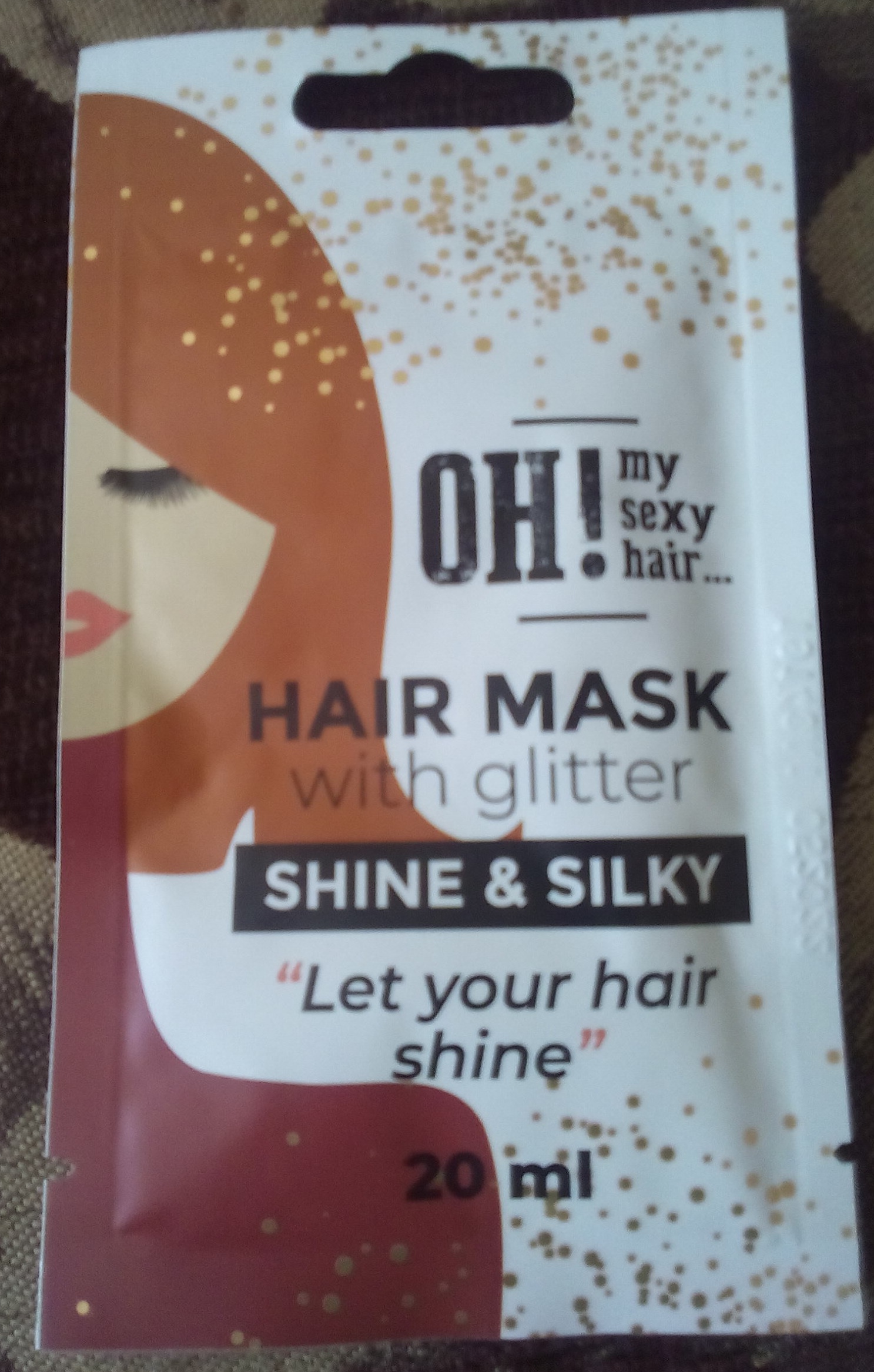 Oh My Sexy Hair Hair Mask With Glitter Shine And Silky Brokatowa Maseczka Do Włosów Cena 5564