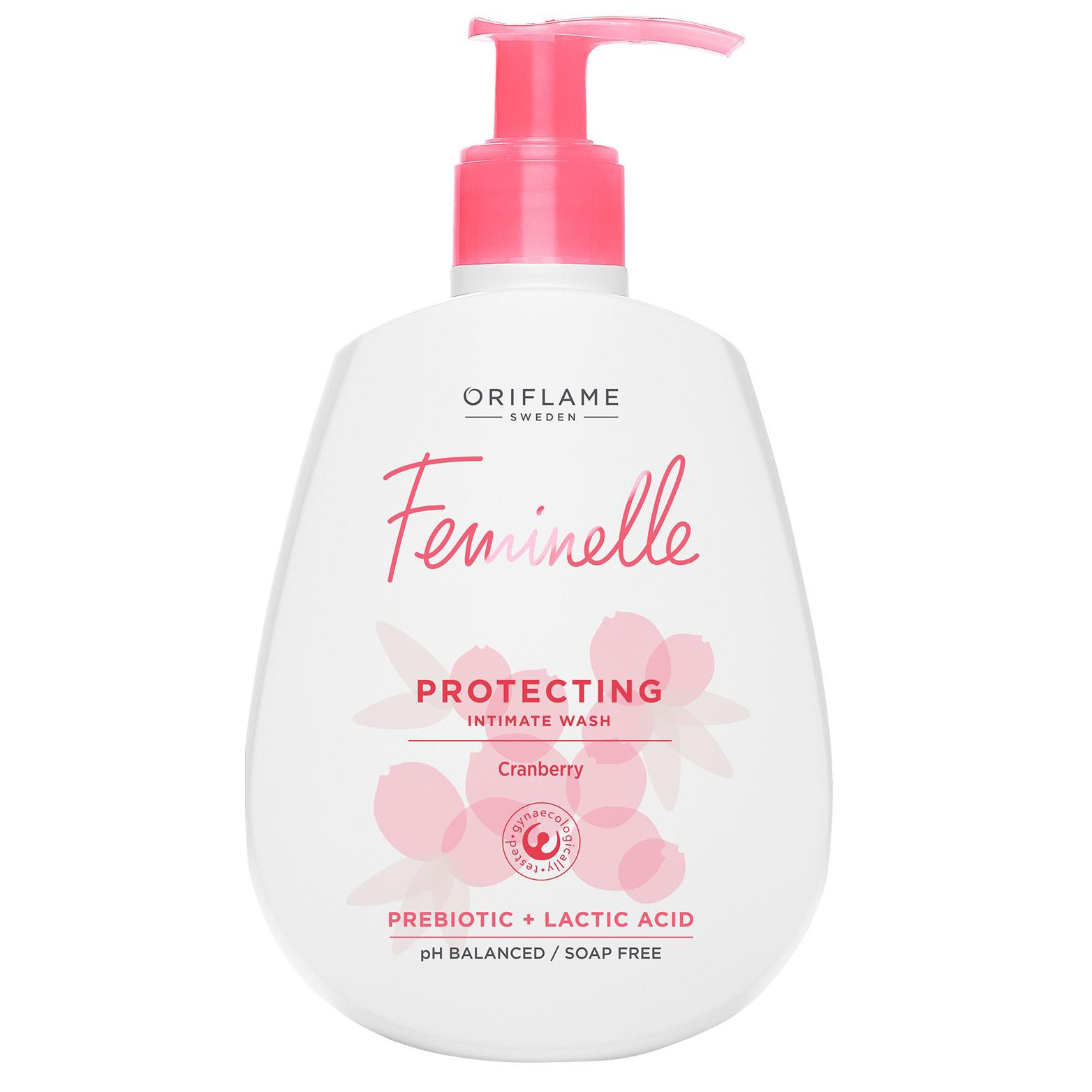 Oriflame Feminelle Protecting Intimate Wash Cranberry Ochronny P Yn